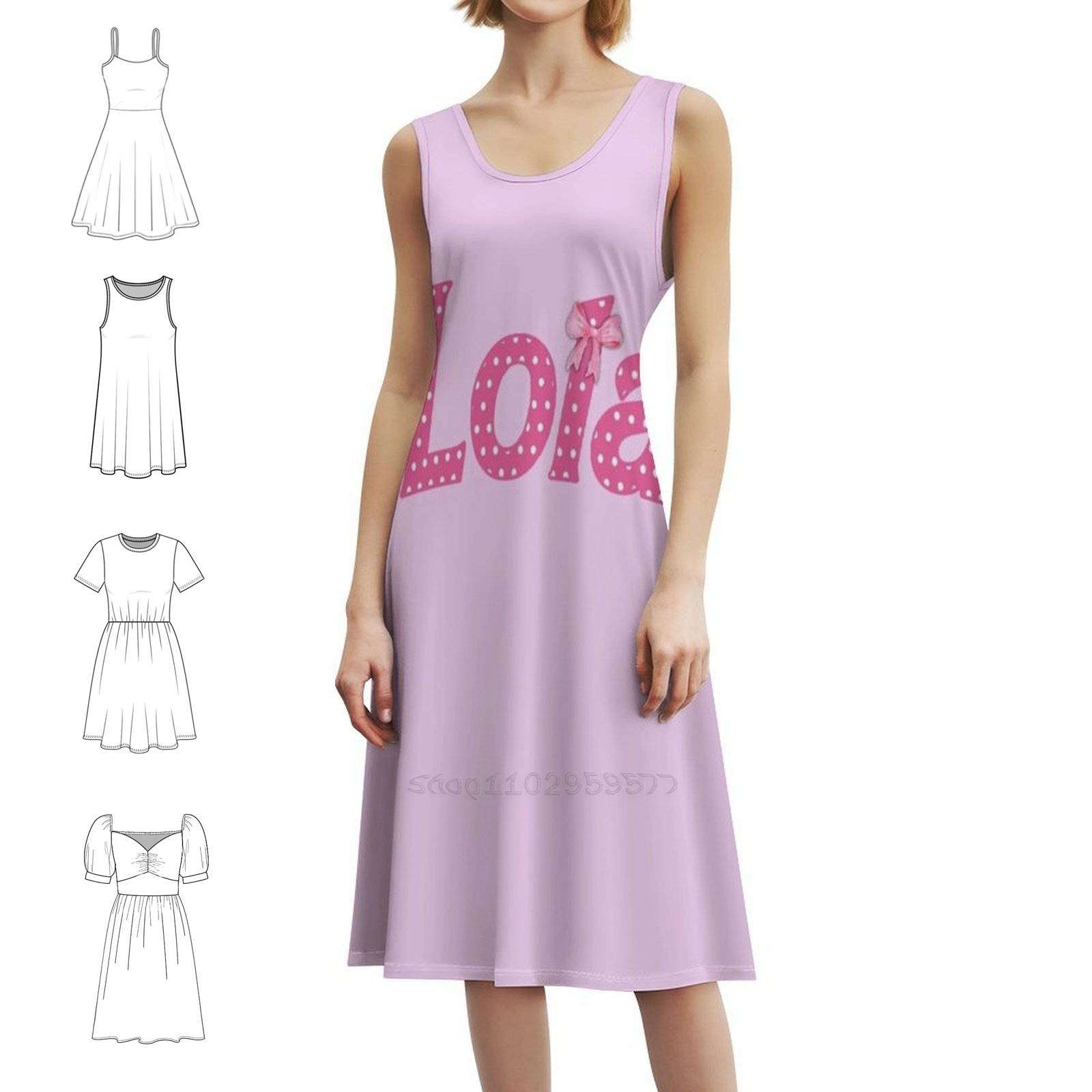 Women Fashion Names - Lola nom par Callisc Boho Chic