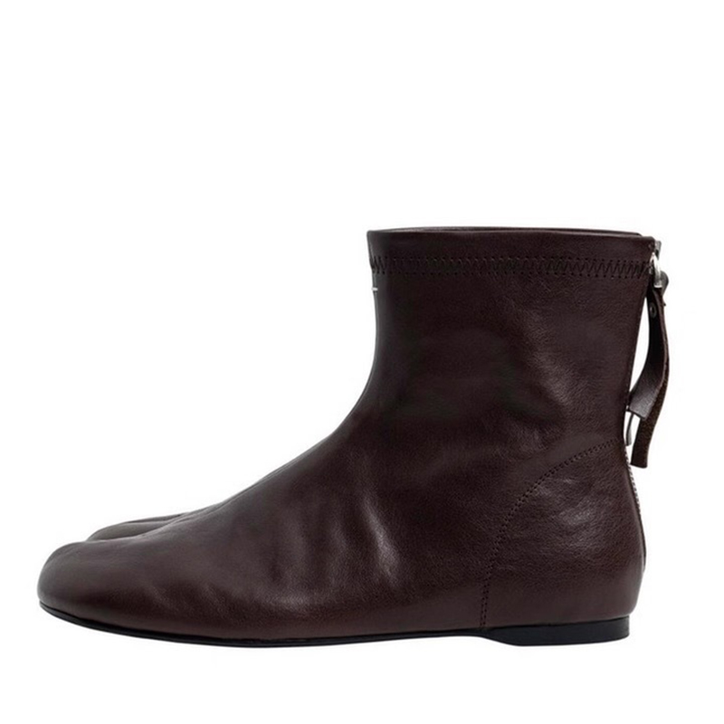 Women'S Fashion Korea - Bottines à bout fendu de marque