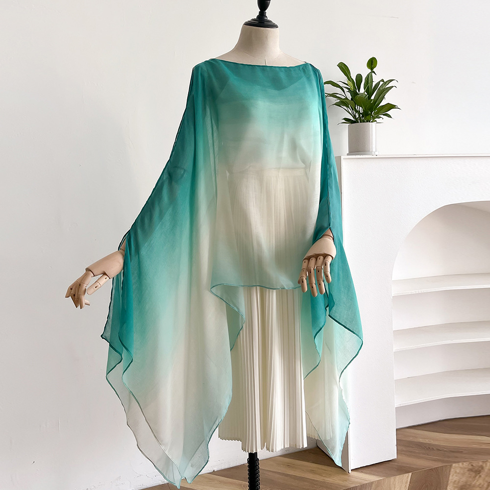 Women Fashion Photoshoot - Nouvelle cape de protection solaire pour