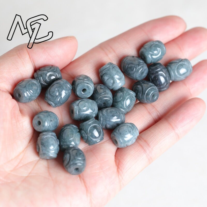 Lot de 5 perles en jade bleu n - Women'S Fashion Jewellery avis et prix