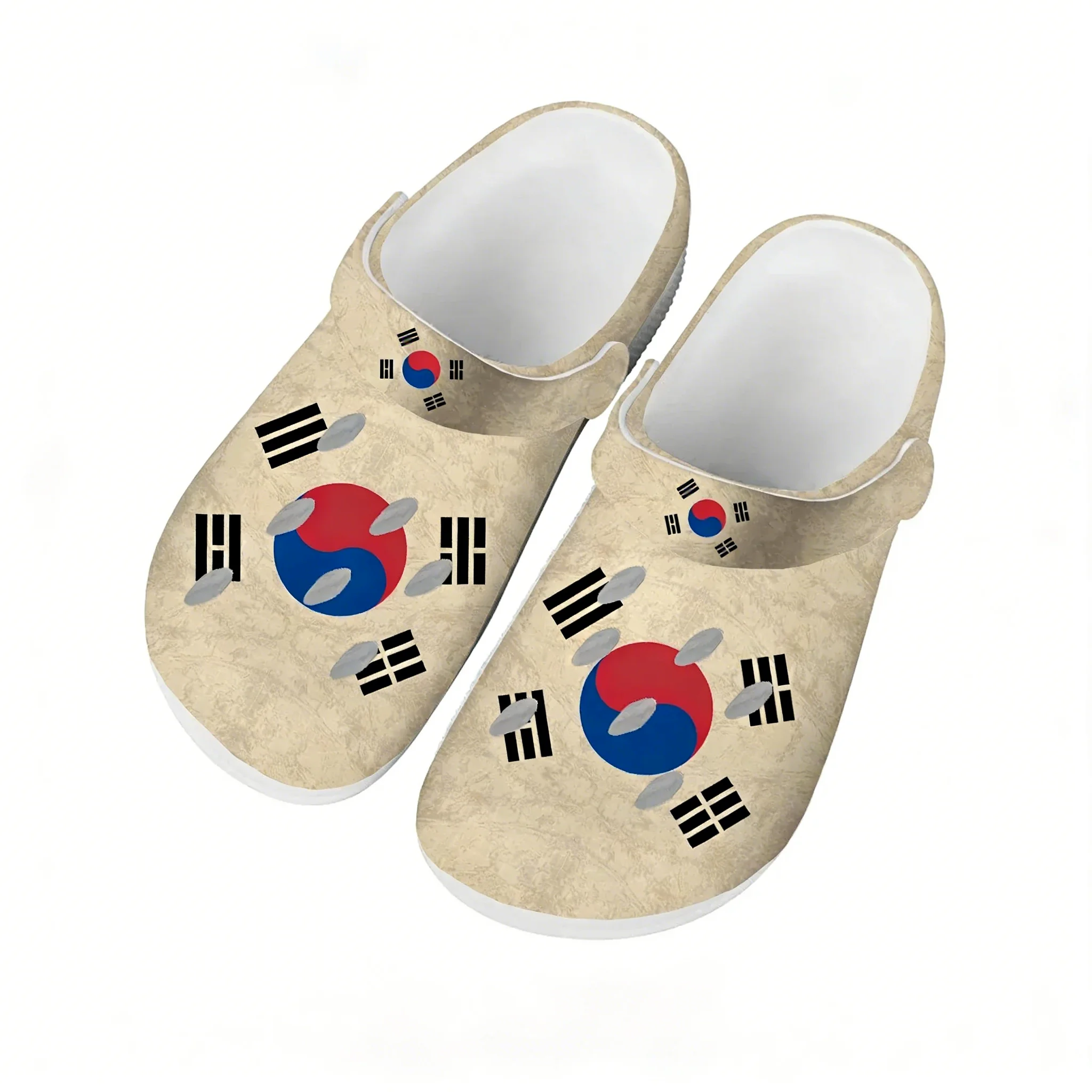 Sandales d'eau à motif drapeau - Women'S Fashion Korea avis et prix