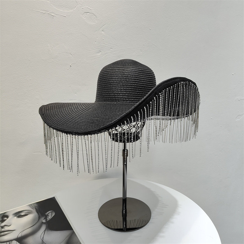 Chapeau de paille à larges bor - Women Fashion Photoshoot avis et prix