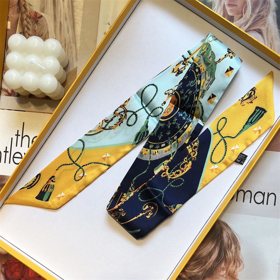 Écharpe imprimée quatre saison - Women Fashion Necktie avis et prix