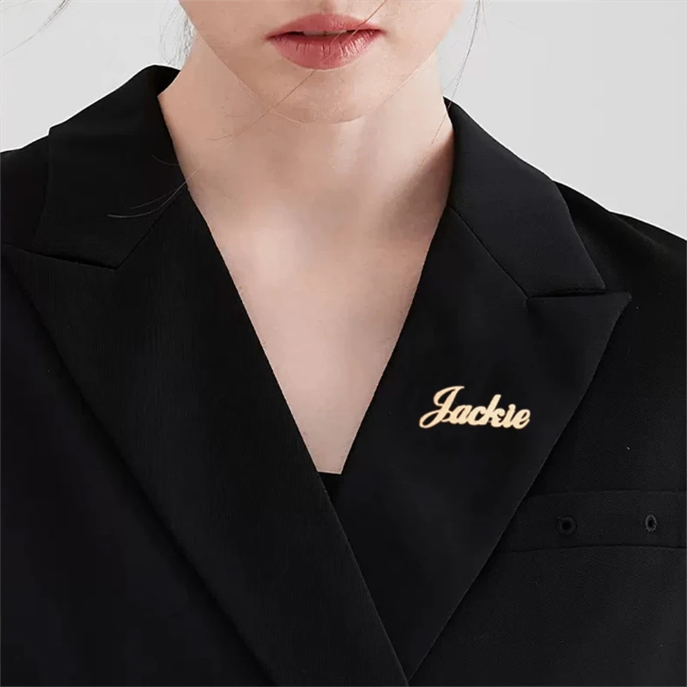 Broche avec nom personnalisé,  - Women Fashion Dress Names avis et prix