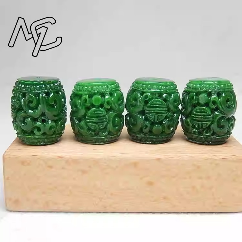 Perles sculptées en Jade vert  - Women'S Fashion Jewellery avis et prix