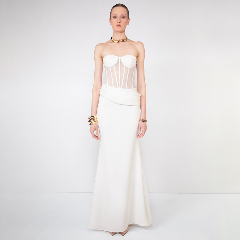 Robe de soirée sexy transparen - Women Fashion Dress Names avis et prix