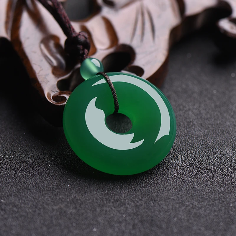 Pendentif beignet en Jade mult - Women'S Fashion Jewellery avis et prix