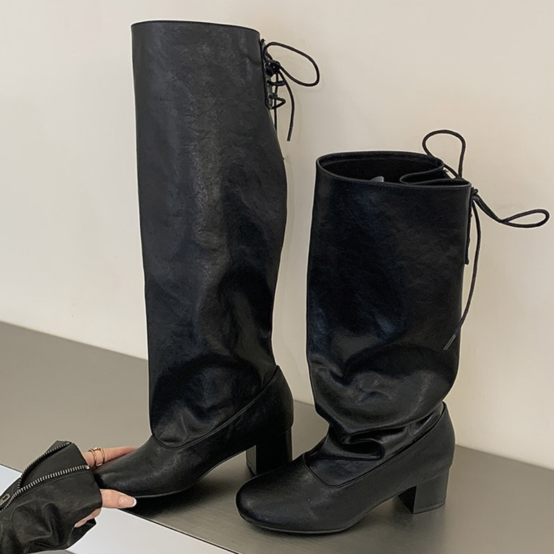 Nouvelles Bottes Hautes Femme  - Women'S Fashion Knee High Boots avis et prix