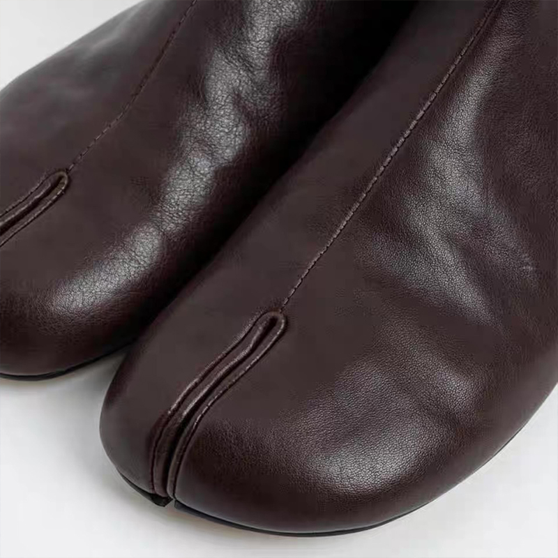 Bottines à bout fendu de marqu - Women'S Fashion Korea avis et prix