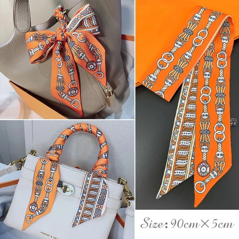 Mode maigre Foulard en soie po - Women Fashion Necktie avis et prix