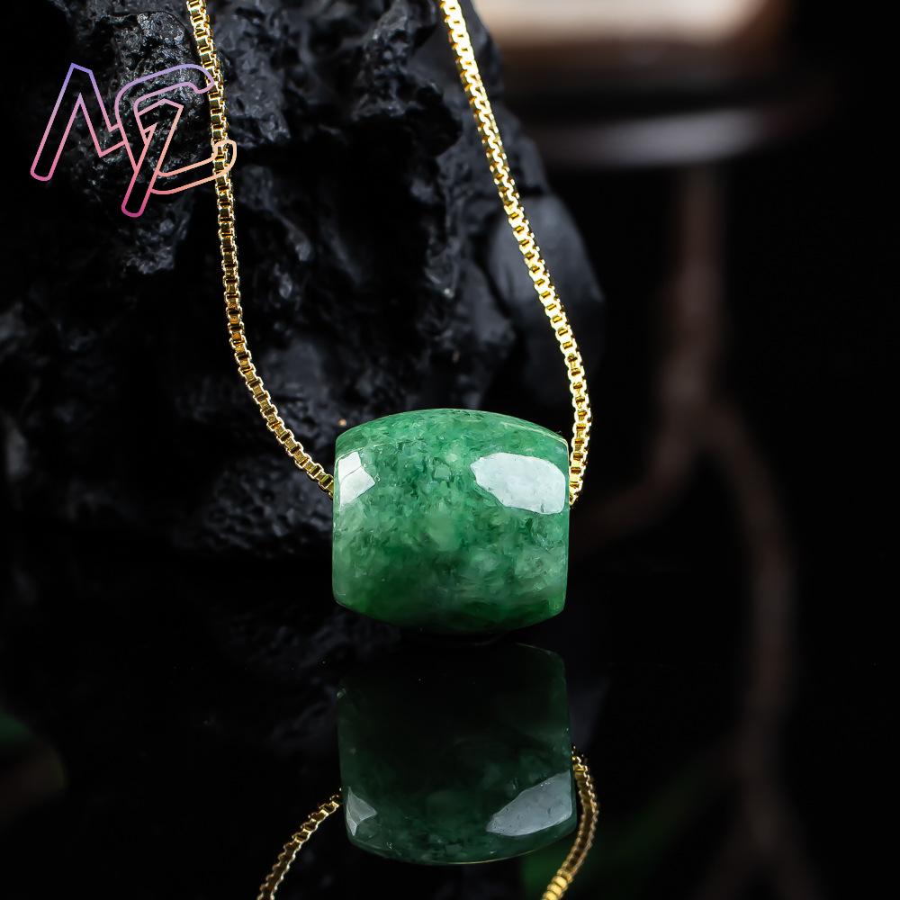 Pendentif en perles de Jade vé - Women'S Fashion Jewellery avis et prix