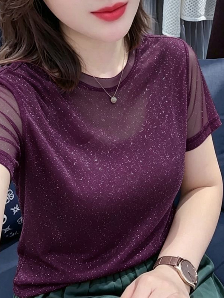 T-shirt sans manches à col ron - Women Fashion Over The Years avis et prix