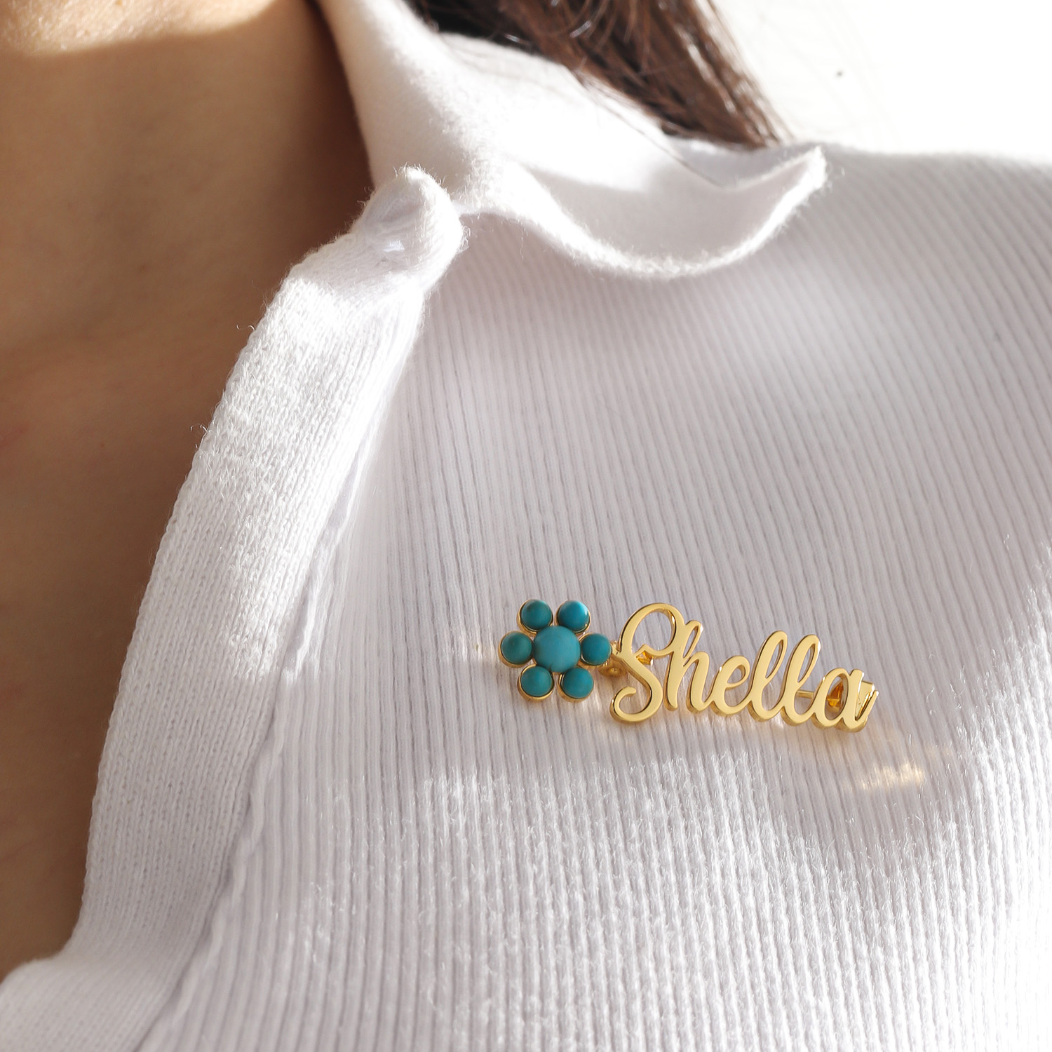 Broche personnalisée avec nom, - Women Fashion Dress Names avis et prix