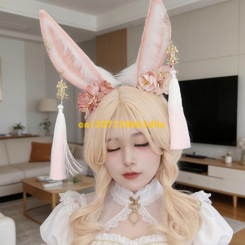 Bandeau oreilles lapin en pelu - Women Fashion Photoshoot avis et prix